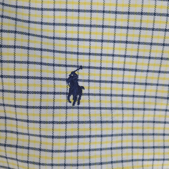 Ralph Lauren Shirt Men's XL Multicolor Plaid Custom Fit Cotton Casual - Picture 5 of 12